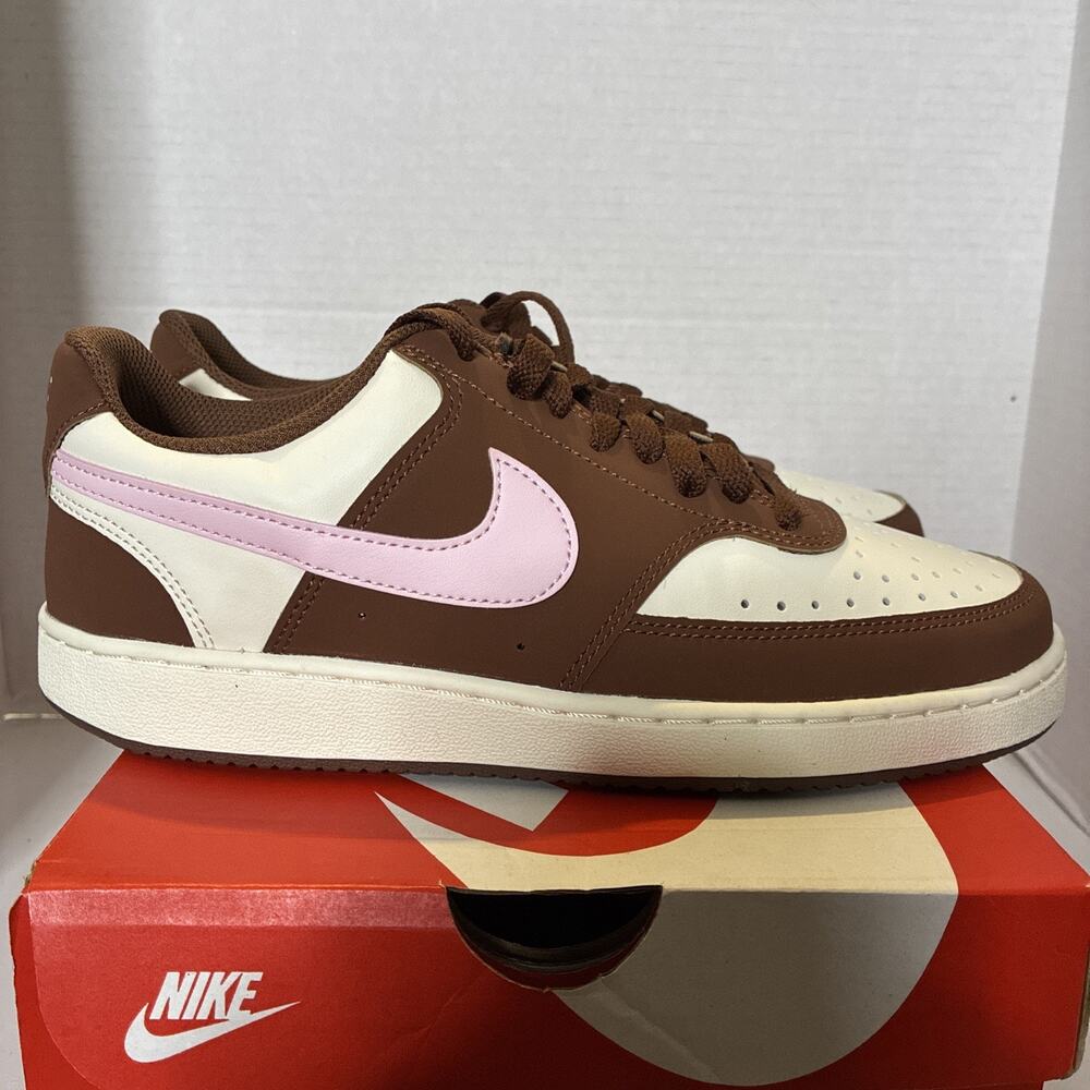 Nike Court Vision Lo P NBK Shoes Women’s Size 8 Soft Pearl Pink Foam IM1652 004
